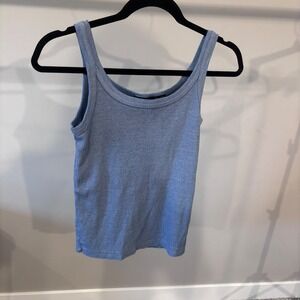 Y2K Route 66 Ribbed Tank Top Small